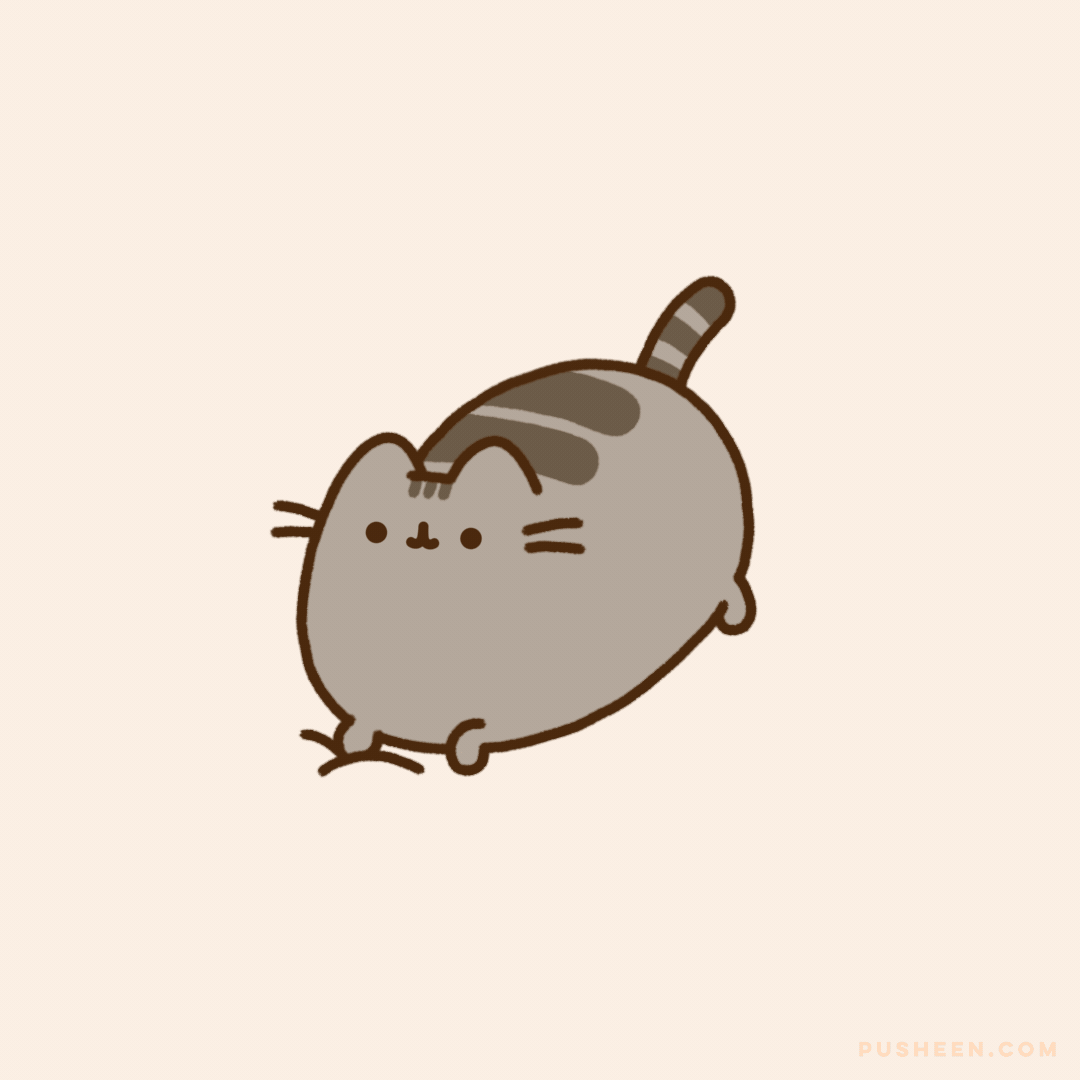 Pusheen Stomping Gif
